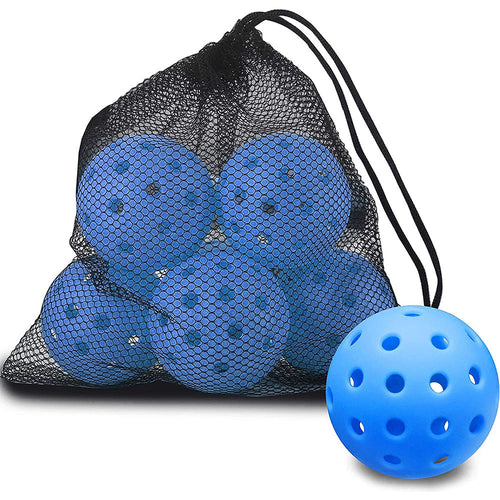 74mm Pickleballs for Smooth Indoor and Outdoor Play